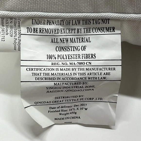 White Square Throw Pillows Set Summer Multicolor Ice Cream Cones Print Outdoors - Picture 15 of 17